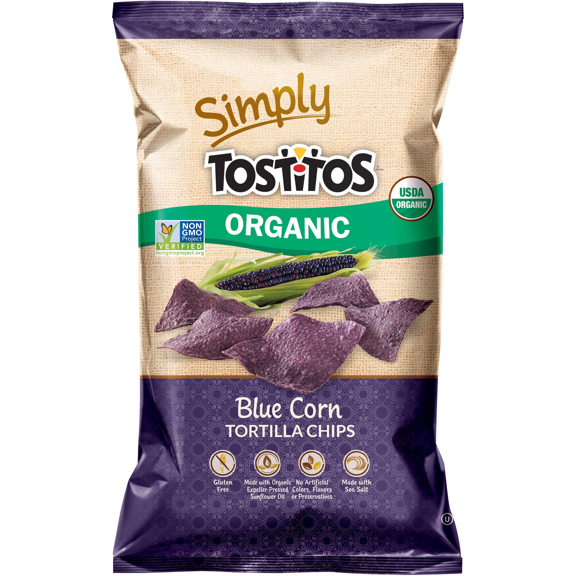 are organic blue corn chips healthy