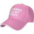 thumbnail image 1 of Not Gonna Hold My Horses Hat Classic Low Profile Baseball Cap Adjustable Golf Dad Hats, 1 of 8