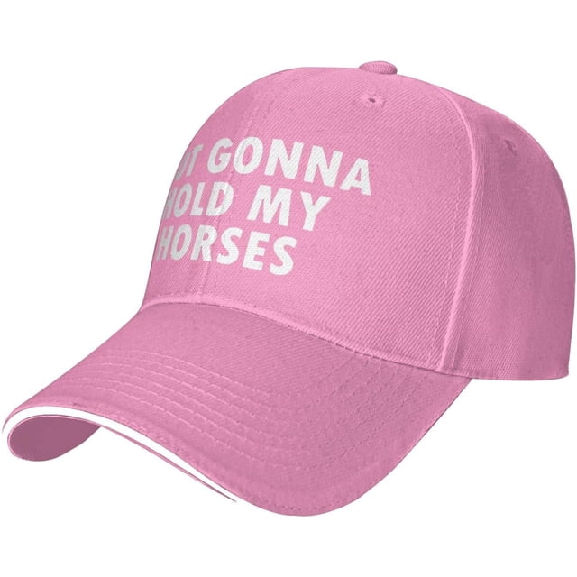 Not Gonna Hold My Horses Hat Classic Low Profile Baseball Cap Adjustable Golf Dad Hats