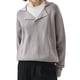 thumbnail image 2 of Suéteres de Punto Grueso con Cuello en V para Mujer, Estilo Casual, Cálidos y con Cuello. Gris S, 2 of 9