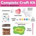 thumbnail image 3 of Kit de jardín para mascotas con riego automático con forma de unicornio, Creativity Kids, 3 of 7