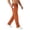 Orange, variant on Men's Elastic Waist Straight Leg Sweatpants Loose Fit Casual Workout Pants with Pockets Multi-Color Soft Lightweight Lounge Trousers for Daily Sports