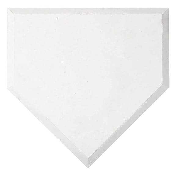 Franklin Sports Official Size Home Plate - Baseball   Softball Rubber Throw Down Plate