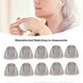 thumbnail image 5 of 10pcs/pack Hearing Aids Domes Deaf Aid Replacements Open Domes Replaceable Black For Hearing Impairm, 5 of 5