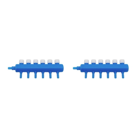 Greeniant Divisor de acuario, tanque de peces, distribuidor de aire, adaptador de refuerzo de oxígeno Type3 NO3