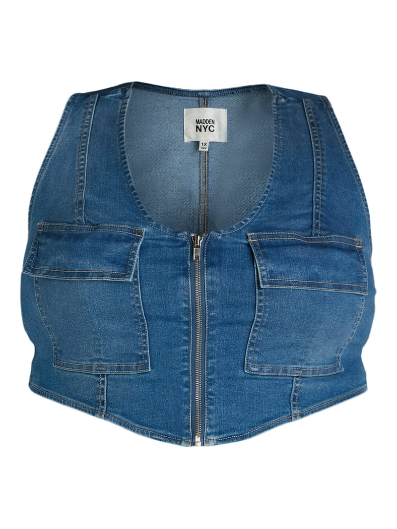 トップス Knuth Marf untrimmed denim vest Knuth Marf untrimmed denim vest - メルカリ