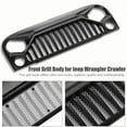 thumbnail image 4 of FAGINEY Nylon Angry Eyes Grille Body 1:10 Car Front Accessory Set for   Crawler, 1/10 Grill Body, 4 of 6