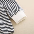 thumbnail image 6 of Gibobby Infant Baby Girl Romper Infant Fall Winter Clothes 3 6 9 12 18 Months Ruffle Sweater Long Sleeve Bodysuit Jumpsuit Infant Onesie(6-12 Months,Dark Blue), 6 of 9