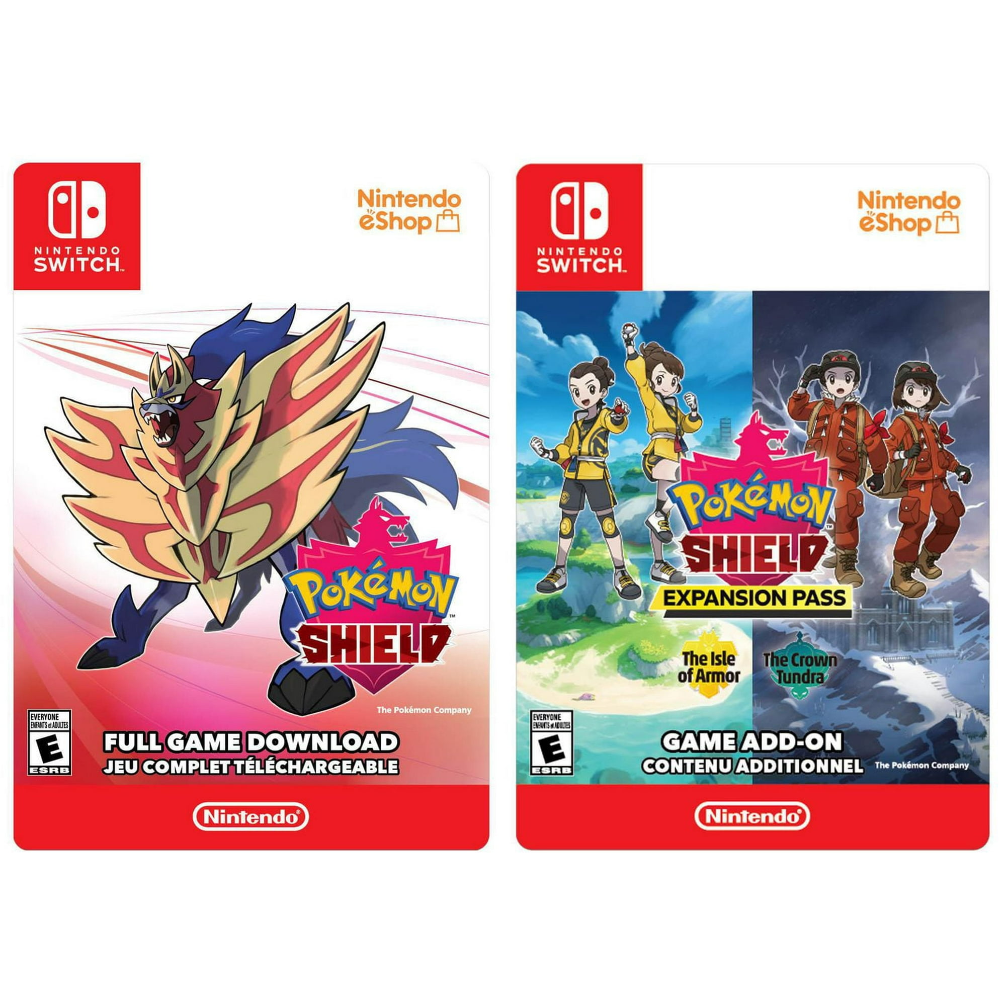 ポケットモンスター シールド + EXPANSION PASS Switch Pokémon Shield Expansion Pass for Nintendo Switch - Nintendo