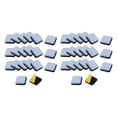 thumbnail image 1 of 40 Piezas Deslizadores Deslizantes para Muebles 25 x 25 mm PTFE Almohadillas Móviles Autoadhesivas, 1 of 5