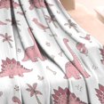 thumbnail image 3 of Pink Dinosaur and Bird Pattern Blanket,Comfortable Soft Lamb Wool Throw Blanket,All Season,Warm Lightweight Blankets for Sofa Bed Couch Living Room Chair,30"x40", 3 of 4
