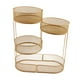 thumbnail image 2 of Cesta de frutas de metal Rack de almacenamiento de vegetales Saver de ahorro de hierro Partido de hierro Fruit de frutas de múltiples niveles Servicio oro, 2 of 8