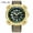 GoldShellGreenFaceGreenBelt, variant on Watch Men's Outdoor Sports Black Warrior Camouflage Army Style Watch Waterproof Quartz Watch