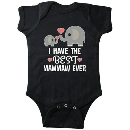 

Inktastic Best Mawmaw Ever Grandchild Gift Gift Baby Boy or Baby Girl Bodysuit
