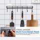 thumbnail image 3 of FELTECHELECTR 2Ud Para Colgar Tazas Y Utensilios En Pared Material De Hierro Color Negro, 3 of 8