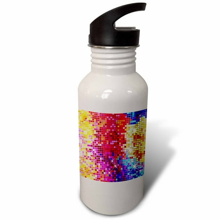 

Colorful Sparkles 21 oz Sports Water Bottle wb-11117-1