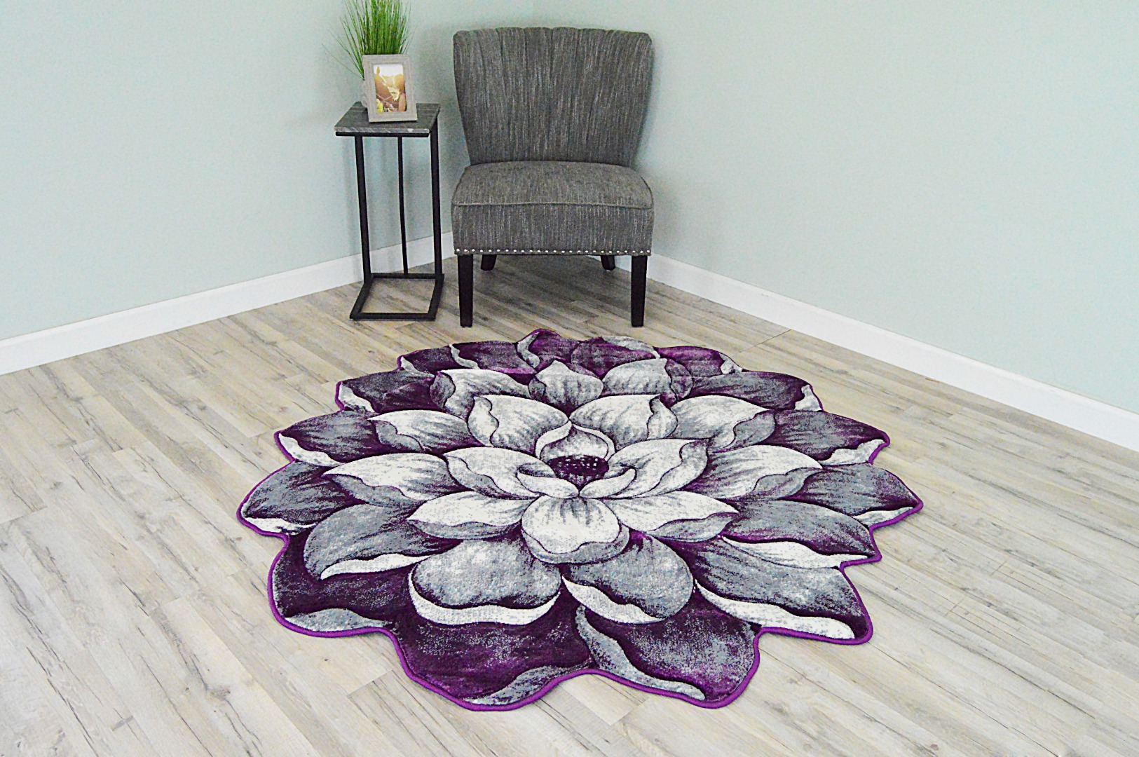 FLOWERS 3D Effect Hand Carved Thick Artistic Floral Flower Rose