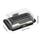 thumbnail image 3 of Caja de almacenamiento con divisores | Caja divisora para rebanadas de queso | Plástico multicolor | Almacenamiento sellado para alimentos frescos | Gran capacidad | Control de porciones |, 3 of 6