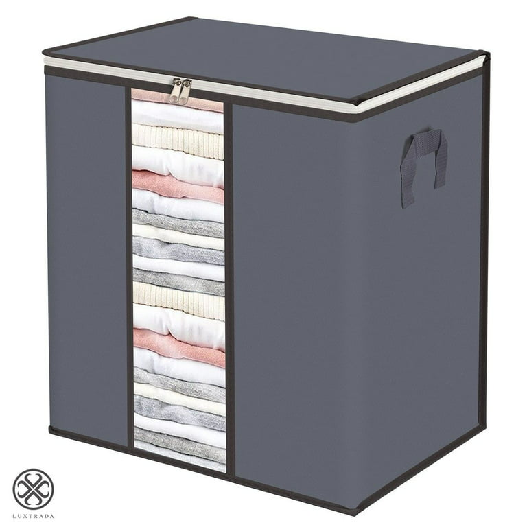 Storage Box Foldable Anti-mold Organizers Large Boxes storage Clothes Zip  bag