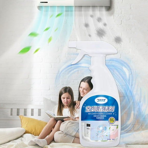 EGNMCR Conditioner Cleaning Agent Inner Machine Hanging Machine Conditioner Cleaning Agent Foam Type No Cleaning Household Fan Conditioner Cleaning 500ml Fan cleaning agent