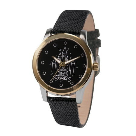 Disney Princess Cinderella Women's Two Tone Silver and Gold Alloy Watch, 1-Pack