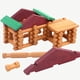 thumbnail image 5 of Juego de troncos de madera Wondertoys para cabañas de construcción, 90 piezas, 5 of 7