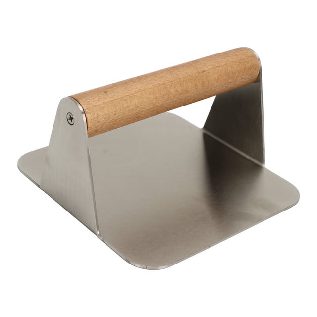 Burger Smasher, Smashed Burger Grill Press Square Simple Clean For Home Restaurant Camping