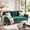 Green, variant on 70" Sofa, 3 Seater Sofa with Extra Deep Seats, Lofka Comfy Upholstered Big Loveseat Couch for Living Room, 2 Pillows, Gray Couch