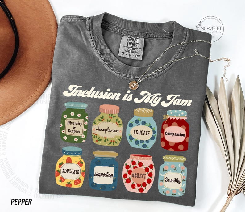 Inclusion Shirt, Neurodiversity Shirt, Inclusion Is My Jam Shirt, Special Education Teacher, Autism Awareness Gift, Autism Teacher Shirt