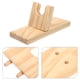 thumbnail image 2 of Estante de madera para guardar accesorios para el cabello hechos a mano con pulverizador de pegamento caliente, 2 of 7