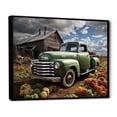 thumbnail image 2 of Designart "Pickup Truck Country beauty I" Transportation Floater Framed Canvas Wall Art, 2 of 7