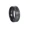 Black, variant on PAMTIER Men's Stainless Steel Hip Hop 8mm Scrub 2 Rows Groove Sandblast Finish Biker Ring Beveled Edges Black Size 8