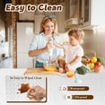 thumbnail image 4 of Godance Shelf and Drawer Liner for Kitchen Cabinet, Non Adhesive Non Slip Liner with 1 Knife and Ruler, Waterproof Washable EVA Mat for Kitchen, Drawer, Fridge, 11.8 x 236inch, White, 4 of 7