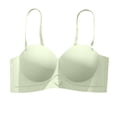 thumbnail image 3 of Half Cup Seamless Strapless Underwear Ladies Up To Support The Side Comfortable Sex Bra Pack of Bras for Women Push up Lift Bra Compression Sports Bra Back Closure Sports Bras for Women Woman's Bras, 3 of 3
