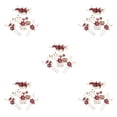 thumbnail image 1 of Qarigey 4 piezas de peinetas de flores para boda, conjunto de tocados de decoración, tocado elegante elegante para niñas, hermoso tocado de Type2 NO2, 1 of 6