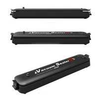 Toyvian Portable Black Vacuum Sealer for Food Saving, Energy Efficient