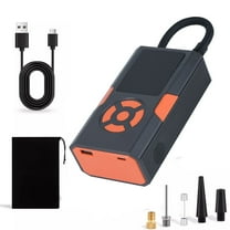 Cordless Portable Tire Inflator, 5000mAh 150 Psi Digital Pressure Gauge, Air Compressor for Car Tires with Automatic Shutoff, Emergency LED Light