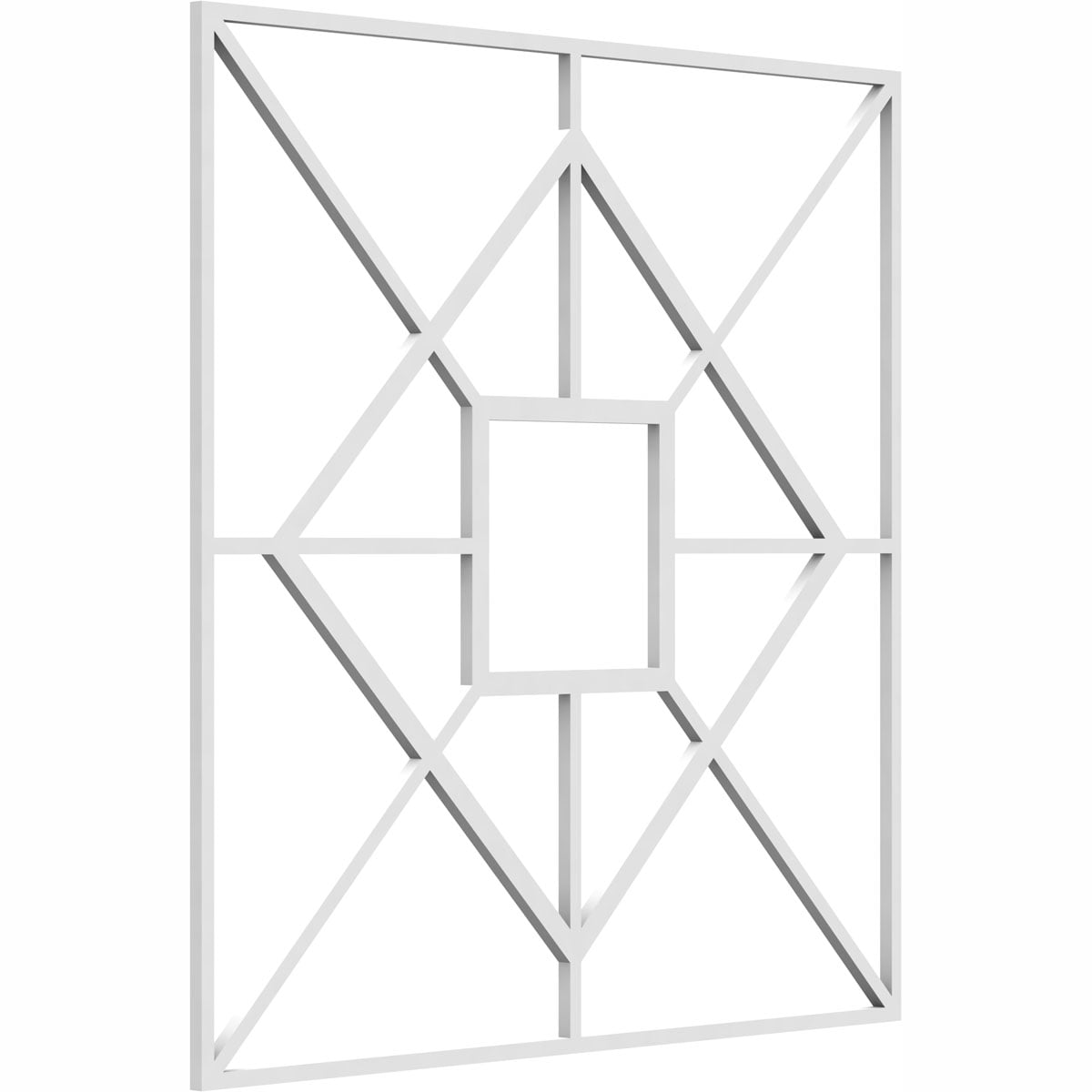 Large Jamestown Decorative Fretwork Wall Panels in Architectural Grade PVC