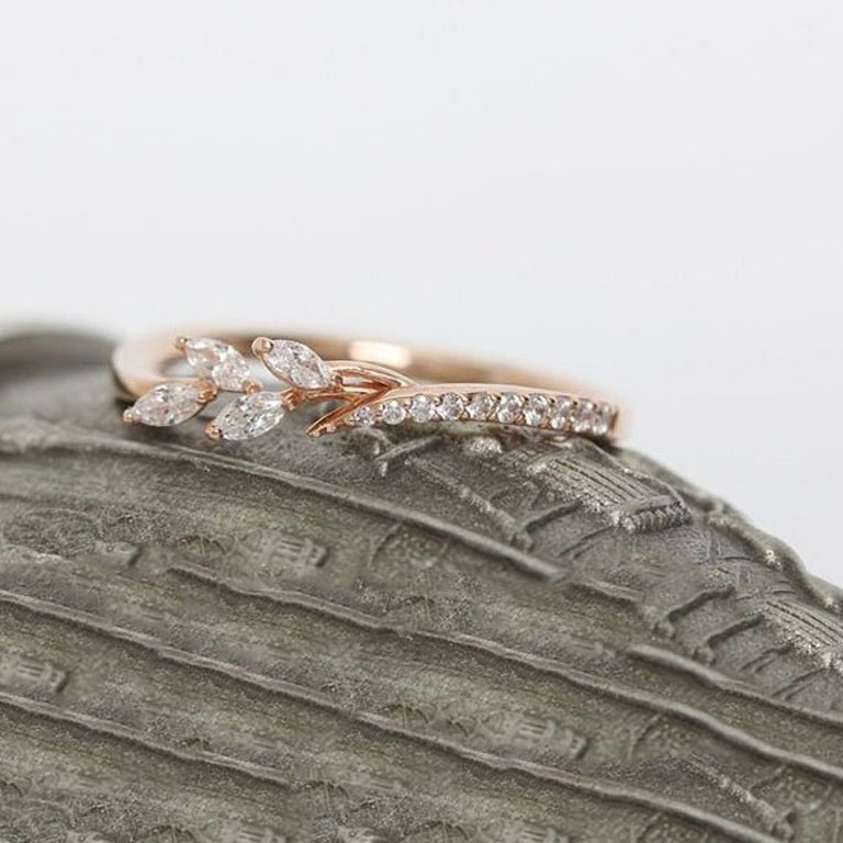 Eternity Wedding Band, Pink Gold and Diamonds - Categories Q9L95H