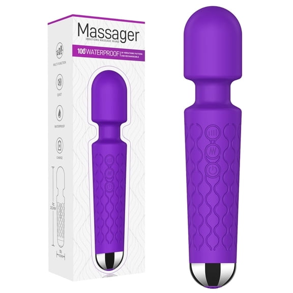 Birdsexy Stimulating G-Spot Vibrator Wand, Adult Sex Toy Vibrator Women, Massager Vibrator (Purple)