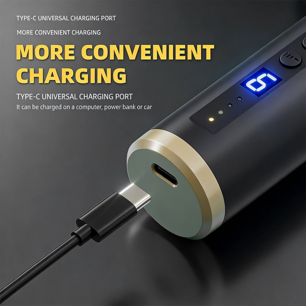 Cordless Electric Adhesive Guns Portable Design Featuring Double Adapters for Precise Application