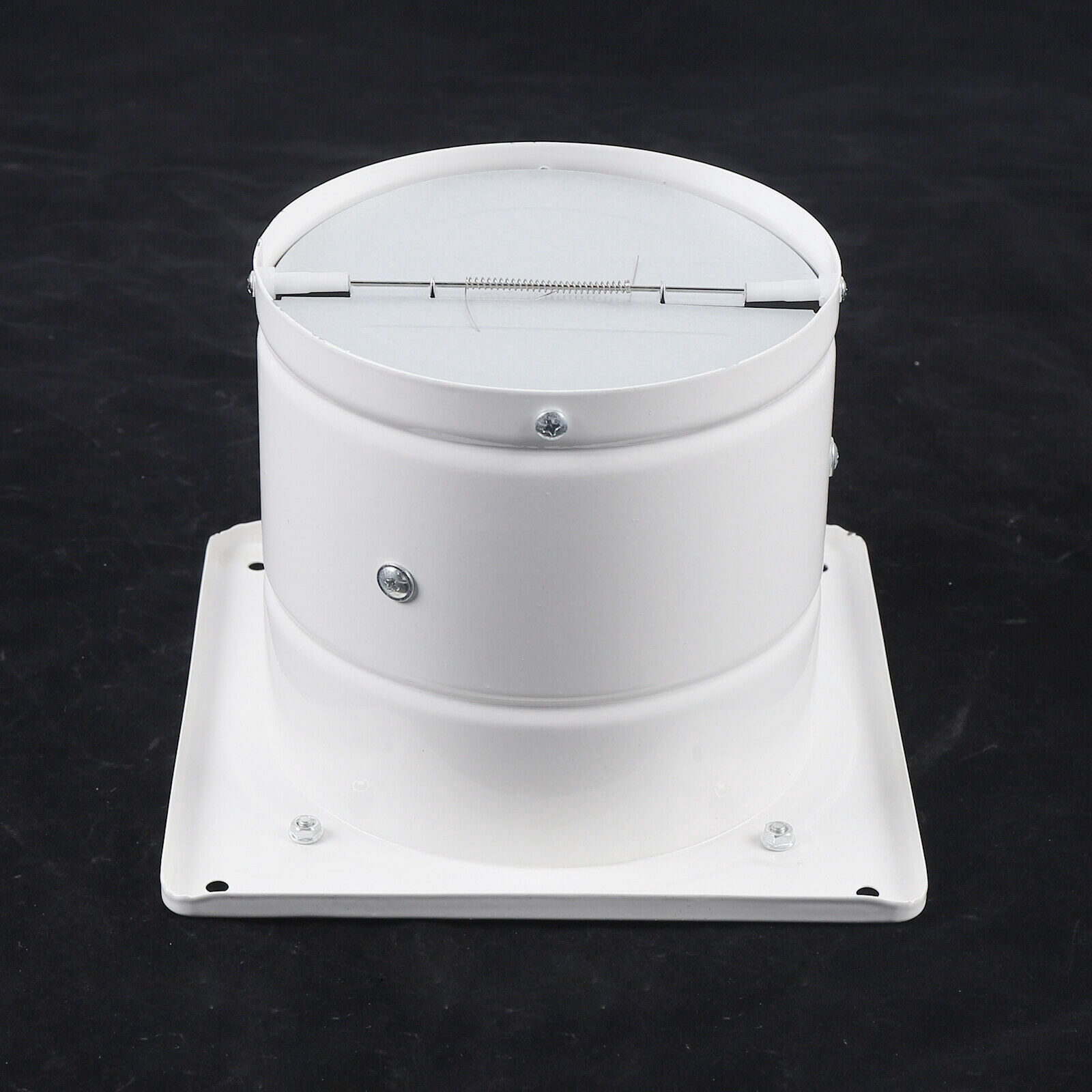 6" 110V Ceiling Ventilation Fan Low-noise 2800r/min Exhaust Fan for Kitchen Warehouse Workshop Bathroom White