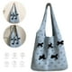 thumbnail image 3 of Bolso Punto Bolso Con Lazo Tridimensional Bolso Tejido Bolso Hombro Gran Capacidad (azul Claro) Azul, 3 of 9