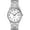 Silver-Tone/White, variant on Timex Men's Easy Reader Date Two-Tone/Blue 38mm Casual Watch, Expansion Band