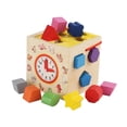 thumbnail image 2 of Shape Sorter Toys Activity Cube for Toddlers, Montessori Early Development Shape, 2 of 9