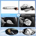 thumbnail image 5 of KY Windshield Sun Shade for 2016-2024 2025 Honda Pilot Accessories Foldable Sun Shield Front Window Sunshade Cover Sun Visor Cover Block Heat and Sun Protection, 5 of 6