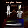 thumbnail image 4 of Foco Faro Hyper Led Csp 10000lm H4 Motocicleta 1 Pz, 4 of 8