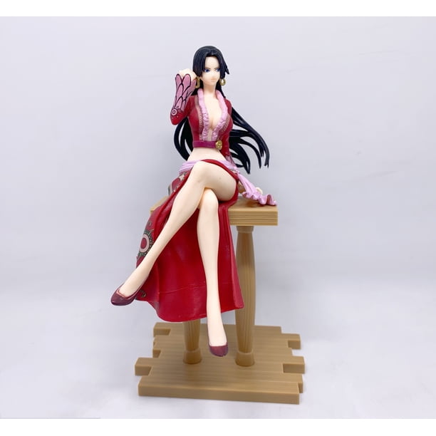 Anime One Piece Nami, figura de acción de Anime, modelo clásico, Boa Hancock, Reiju Vivi, Nunchucks, regalo de Navidad, 18cm, 25cm"24cm-no box3" Fivean Toy model