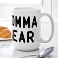 thumbnail image 6 of CafePress - Momma Bear Black Large Mug - 15 oz Ceramic Large White Novelty Mug, 6 of 6