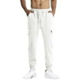 thumbnail image 1 of aidice Mens Cinch Bottom Sweatpants Drawstring Elastic Waist Fall Outdoor Athletic Workout Joggers Pant with Pockets, 1 of 7
